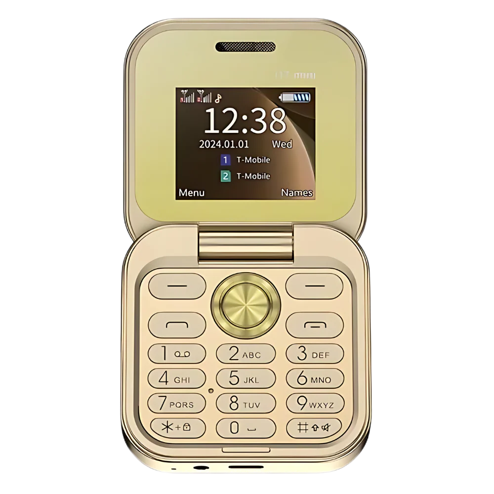 ✨🎄SMARTPHONE PLEGABLE * FLIP PHONE i16 PRO ORO✨🎄