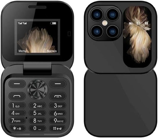 🎄✨SMARTPHONE PLEGABLE FLIP PHONE i16 PRO NEGRO✨🎄*ENVÍO GRATIS*