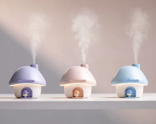 🏡 Difusor Humidificador LED LIFE™ Casa Setita 🍄